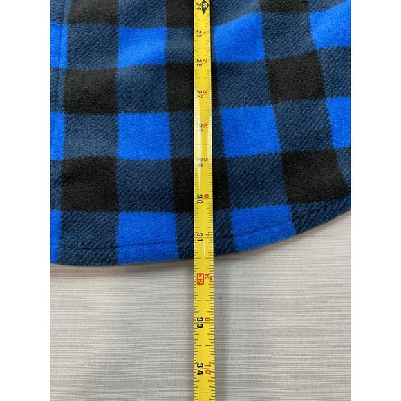 Legendary Whitetails Men's Navigator Fleece Button Up Long Sleeve Plaid Large - Picture 8 of 11